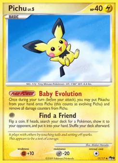 Pichu, POP Series 9 No. 11 Normal
