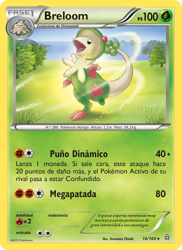Breloom, Duelos Primigenios Nº 16