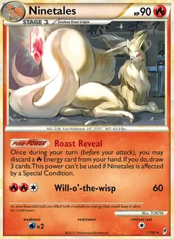 Ninetales, Call of Legends No. 17 Normal