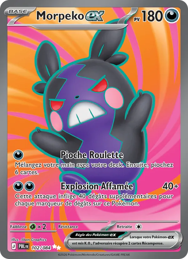 Morpeko-ex, Nuit Noire Nº 102
