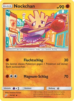 Nockchan, Teams Sind Trumpf Nº 74 Normal