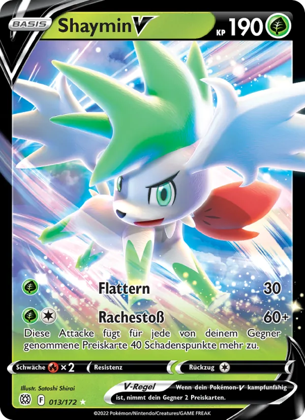 Shaymin V, Strahlende Sterne No. 013