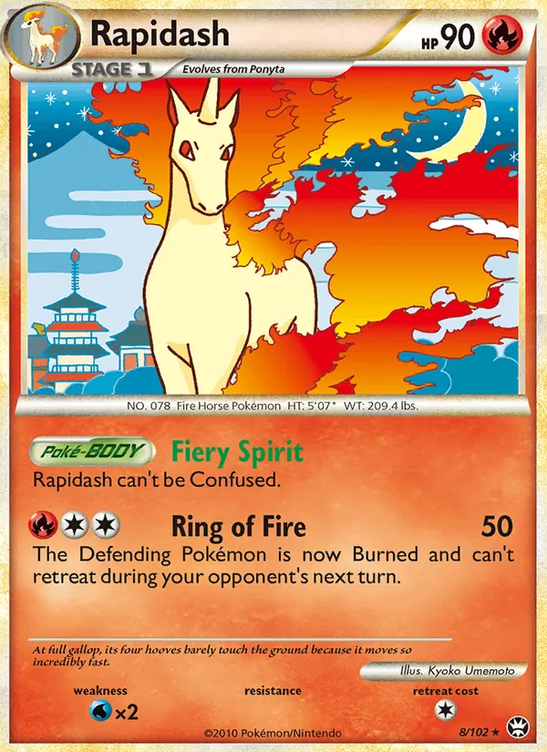 Rapidash, Triumphant No. 8