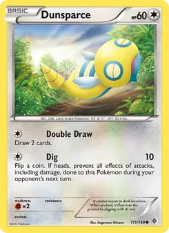 Dunsparce, Boundaries Crossed Nº 111 Normal