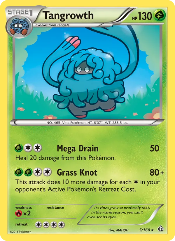 Tangrowth, Primal Clash No. 5