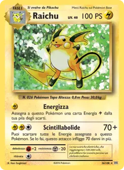 Raichu, Evoluzioni No. 36 Normal