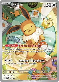 Évoli, SVP Black Star Promos Nº 173 Holo