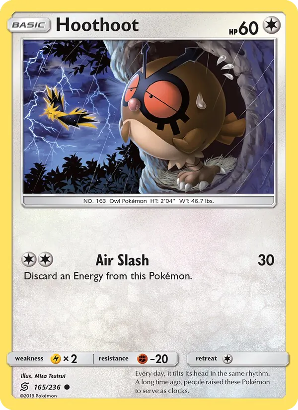 Hoothoot, Unified Minds Nº 165