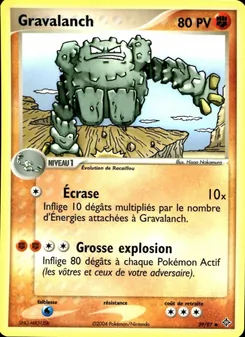Gravalanch, EX Dragon Nº 29 Normal