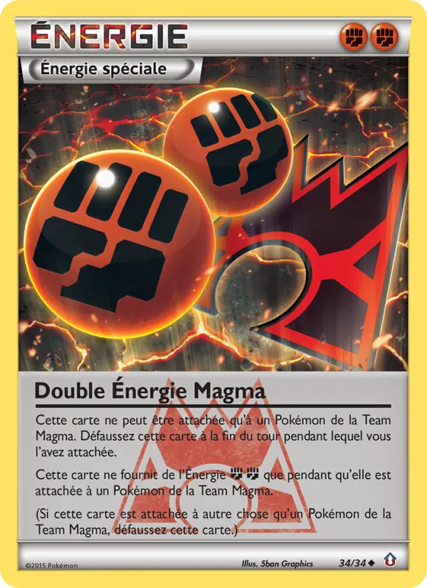 Double Énergie Magma, Double Danger Nº 34