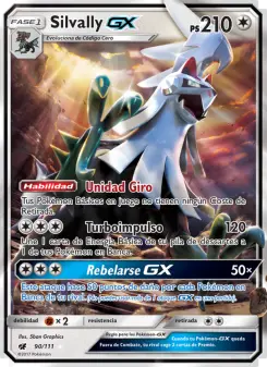 Silvally GX, Invasión Carmesí Nº 90 Normal