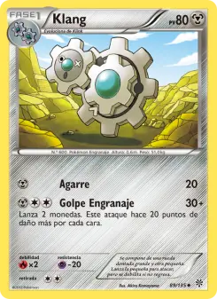 Klang, Tormenta Plasma Nº 89 Normal
