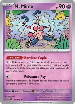 M. Mime, 151 Nº 122 Holo