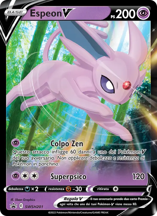 Espeon V, SPSC Promo No. SWSH201