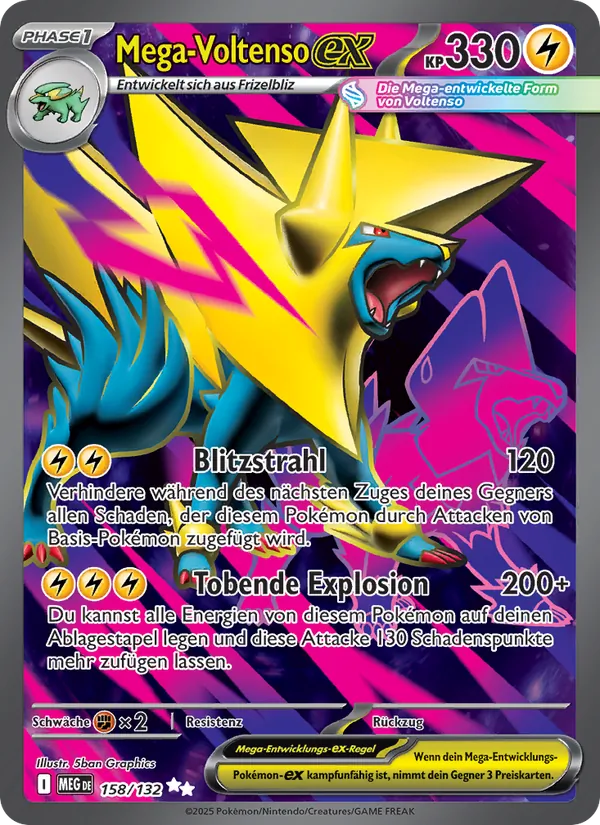 Mega Voltenso-ex, Mega-Entwicklung No. 158