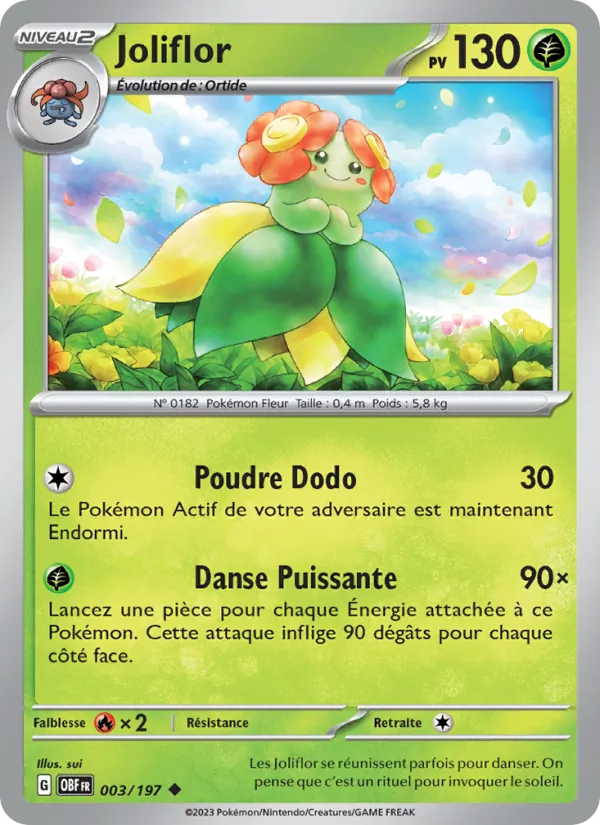 Joliflor, Flammes Obsidiennes No. 003