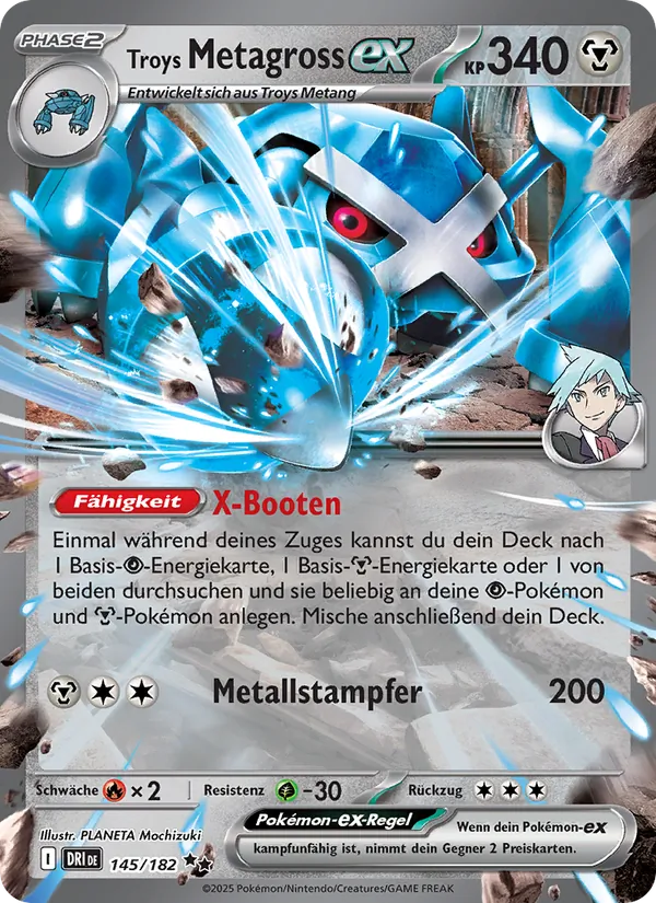 Troys Metagross-ex, Ewige Rivalen Nº 145