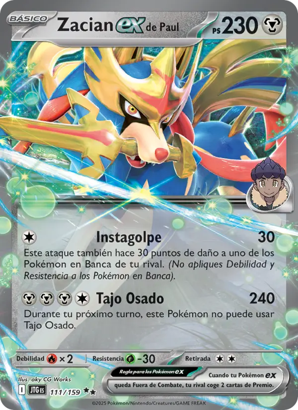Zacian ex de Paul, Juntos de Aventuras Nº 111
