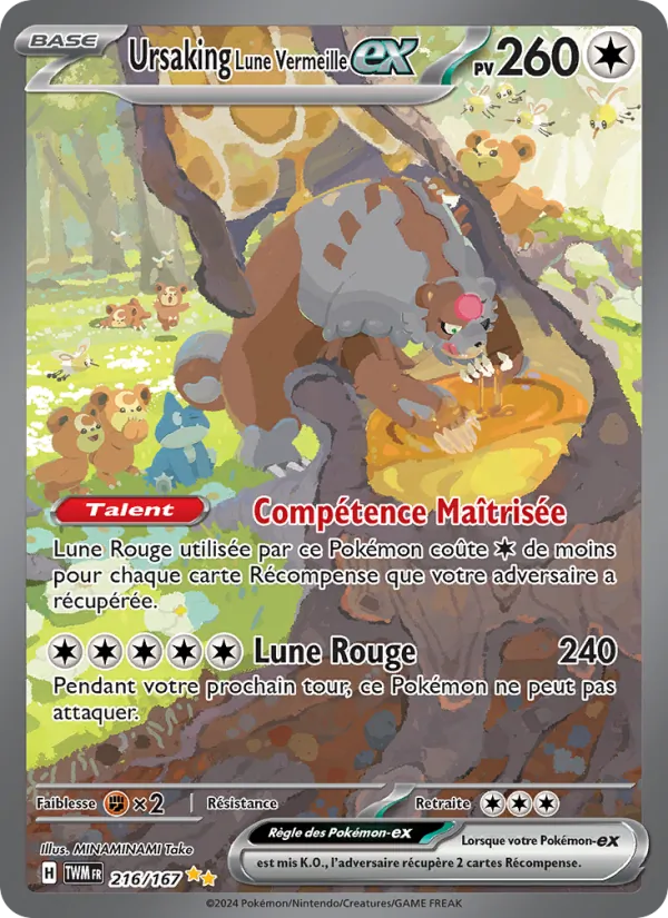 Ursaking Lune Vermeille-ex, Mascarade Crépusculaire Nº 216