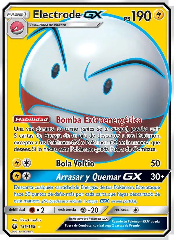Electrode GX, Tormenta Celestial No. 155