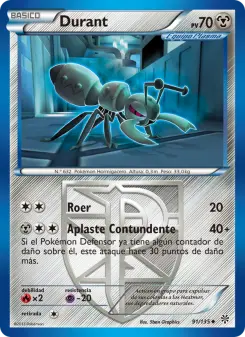 Durant, Tormenta Plasma No. 91 Normal
