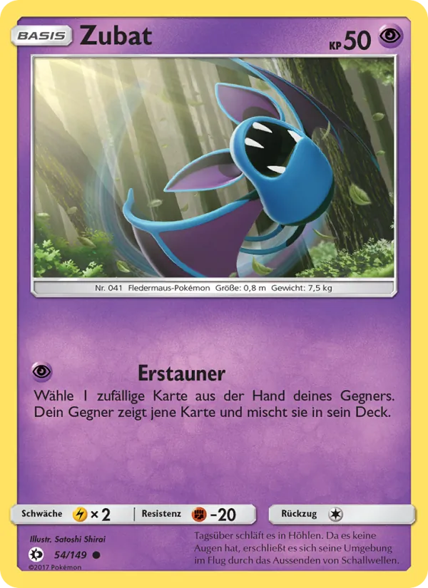 Zubat, Sonne & Mond No. 54