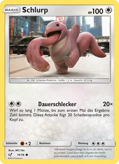 Schlurp, Meisterdetektiv Pikachu No. 16 Normal