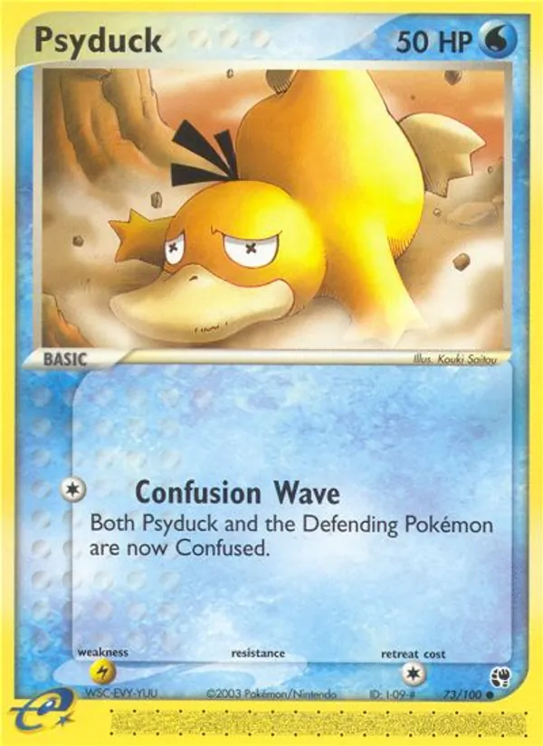 Psyduck, Sandstorm Nº 73