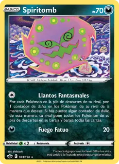 Spiritomb, Reinado Escalofriante Nº 103 Normal