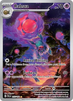 Rabsca, Paldea Evolved No. 215 Holo