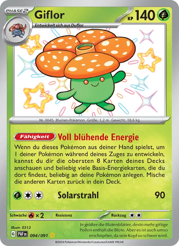 Giflor, Paldeas Schicksale No. 094