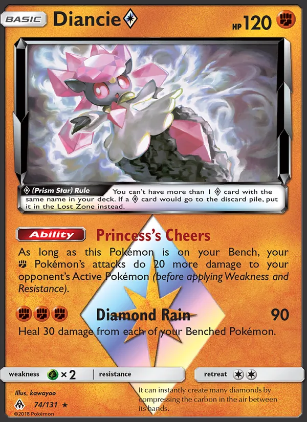 Diancie ◇, Forbidden Light No. 74