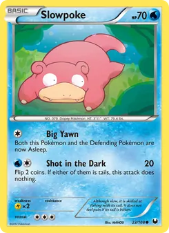 Slowpoke, Dark Explorers No. 23 Normal