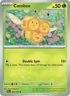 Combee, Paldea Evolved No. 008