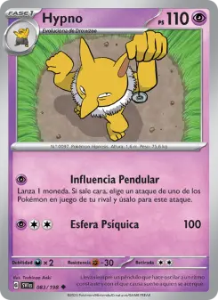 Hypno, Escarlata y Púrpura No. 083 Normal