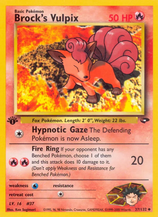 Brock's Vulpix, Gym Challenge No. 37