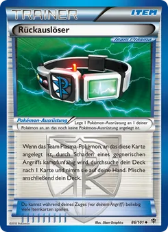 Rückauslöser, Plasma-Blaster No. 86 Normal