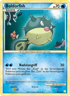 Baldorfish, HeartGold SoulSilver Nº 50 Normal