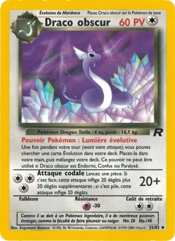 Draco obscur, Team Rocket No. 33