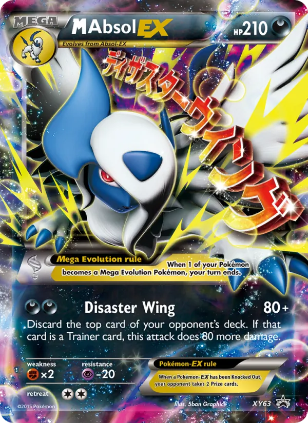 M Absol EX, XY Black Star Promos Nº XY63