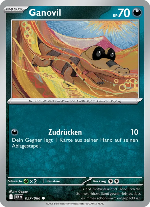 Ganovil, Schwarze Blitze No. 057