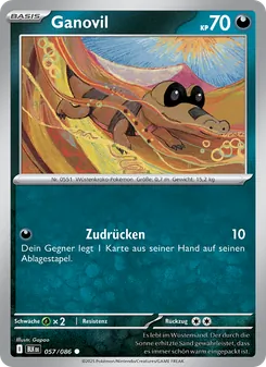 Ganovil, Schwarze Blitze Nº 057 Normal
