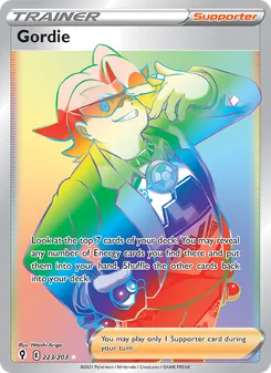 Gordie, Evolving Skies Nº 223 Holo