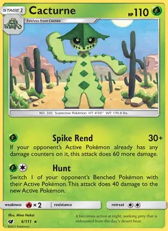 Cacturne, Crimson Invasion No. 6