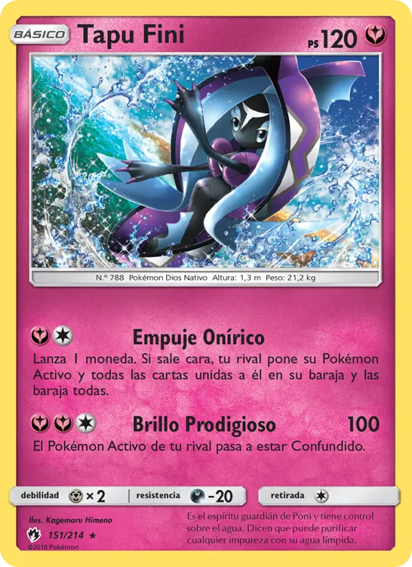 Tapu Fini, Truenos Perdidos Nº 151