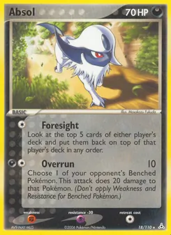Absol, Holon Phantoms No. 18 Normal