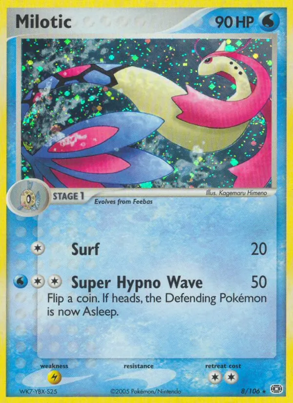 Milotic, Emerald No. 8