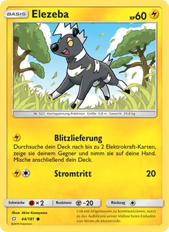 Elezeba, Teams Sind Trumpf No. 44 Normal