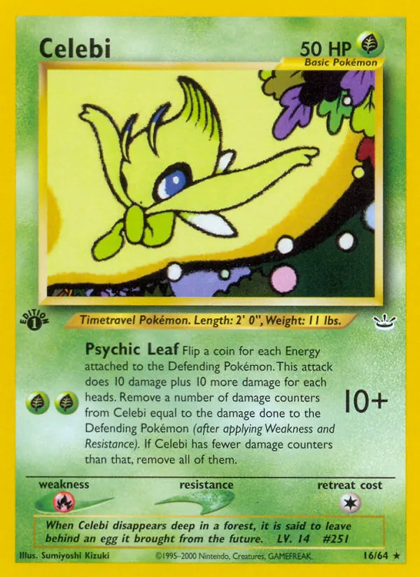 Celebi, Neo Revelation No. 16