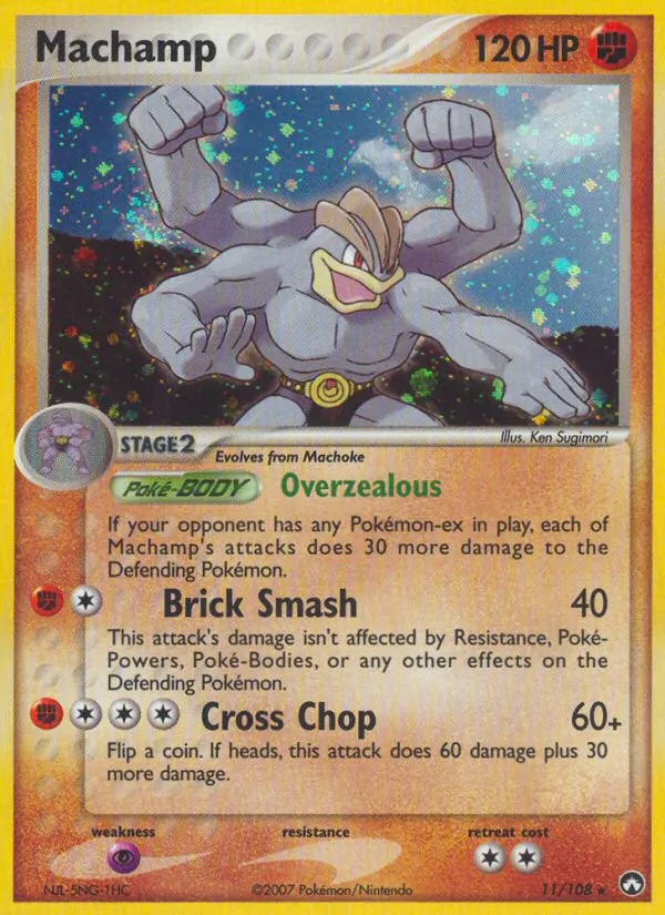 Machamp, Power Keepers No. 11